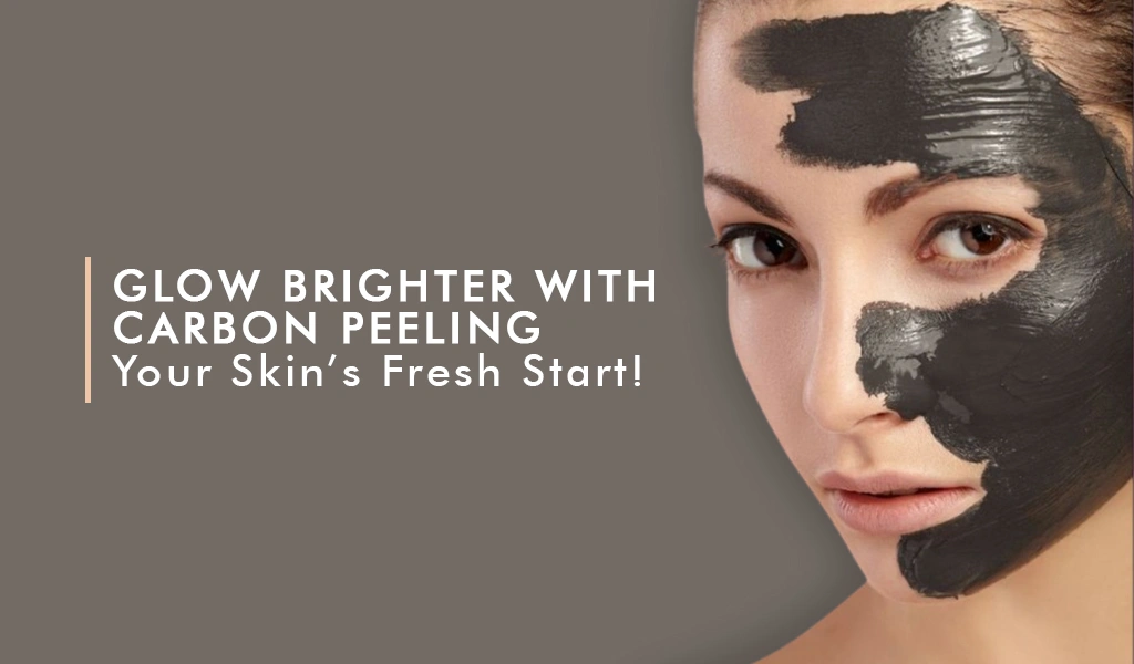 Carbon laser peel